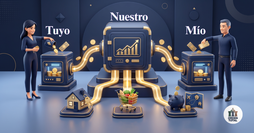  el sistema de 3 cuentas en pareja