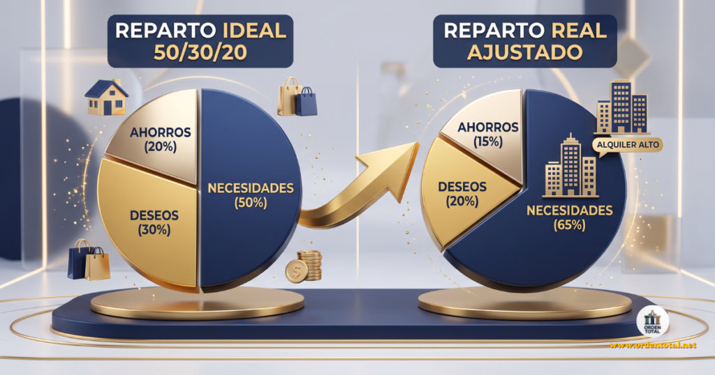  presupuesto 50 30 20 ajustado