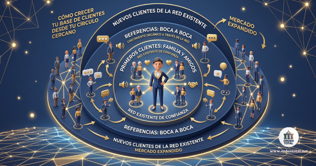 tus primeros clientes salen de tu círculo cercano