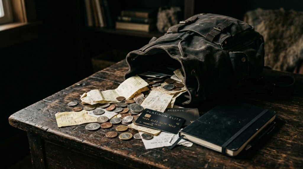 vaciar la mochila inventario orden total