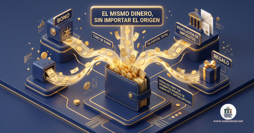 todo el dinero cae en el mismo bolsillo real